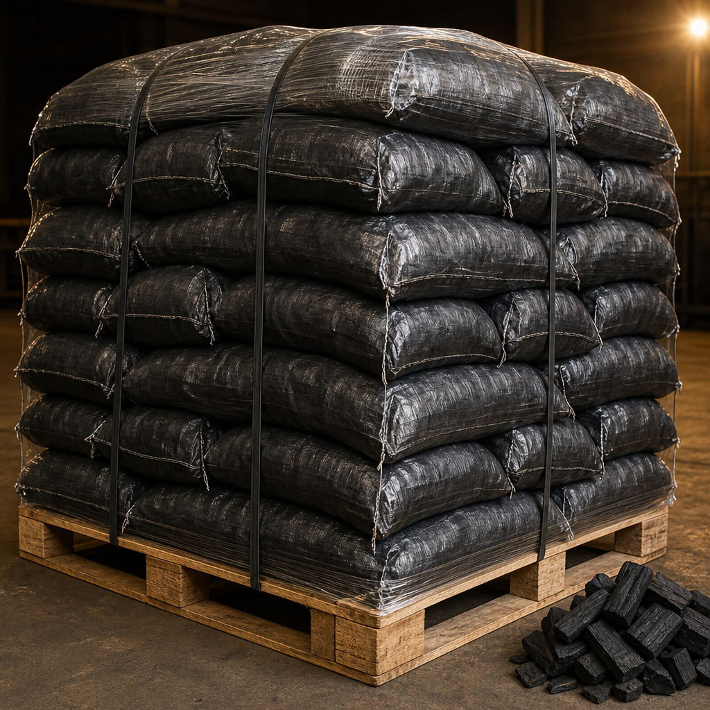 Restaurant-Grade Charcoal — Bulk 100kg